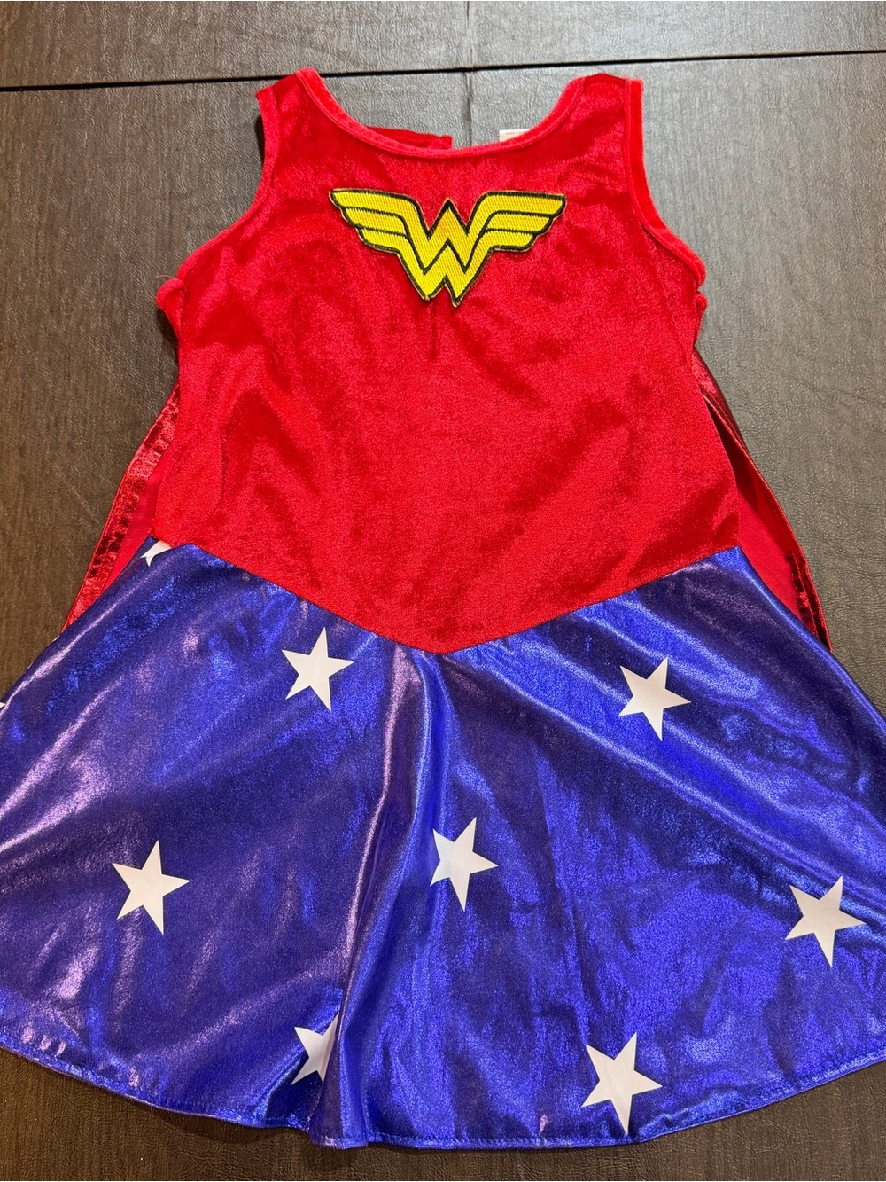Rubie's Wonder Woman Kids Costume Dress with Cape Sz M